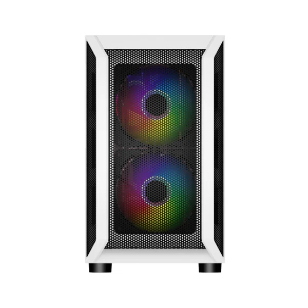 2 - 1st Player - D3 DK Series Micro ATX Gaming Case - White