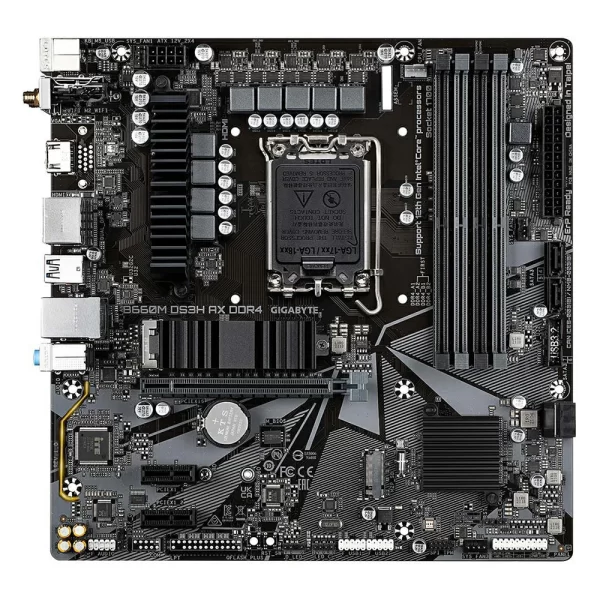 2 - Gigabyte B660M DS3H AX Intel LGA1700 DDR4 PCI-e 4.0 M-ATX Motherboard