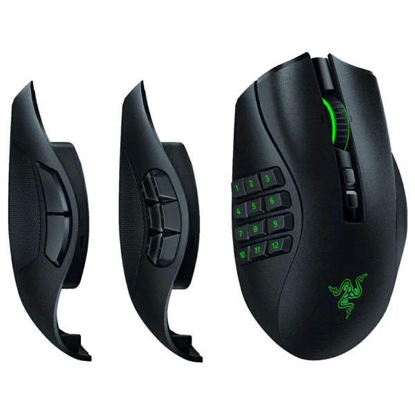 2 - Razer Naga Pro Modular Wireless Mouse with Swappable Side Plates