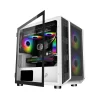 3 - 1st Player - D3 DK Series Micro ATX Gaming Case - White