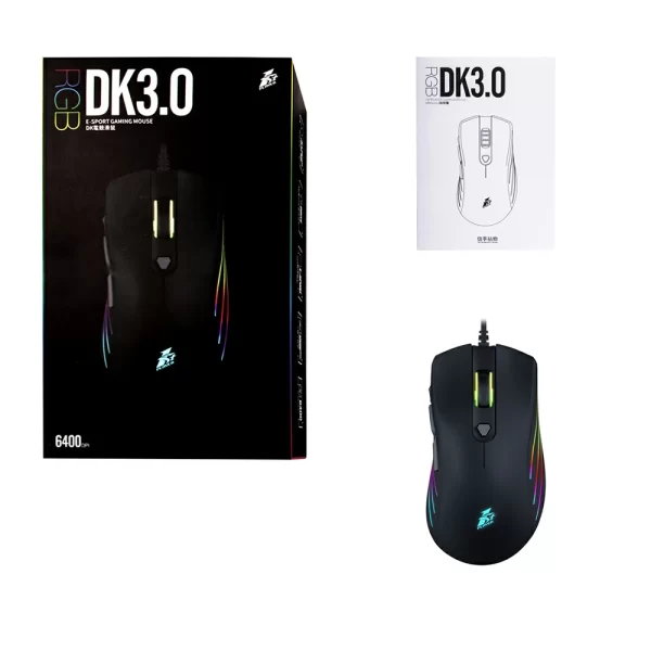 3 - 1st Player DK3.0 6400 DPI Huano Switch E-Sport Gaming Mouse