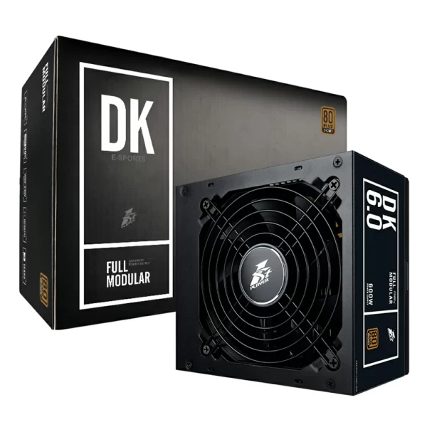 3 - 1st Player DK6.0 PS-600AX 600W 80 Plus Bronze Certified Full Modular PSU