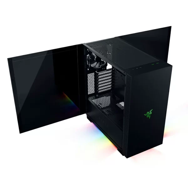 3 - Razer Tomahawk ATX Mid-Tower Gaming Case with Razer Chroma RGB