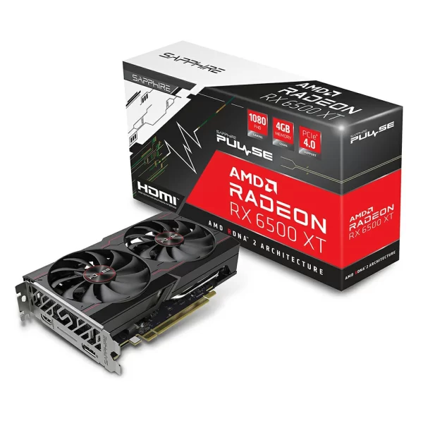 1 - Sapphire Pulse AMD Radeon RX 6500 XT 4G Graphics Card