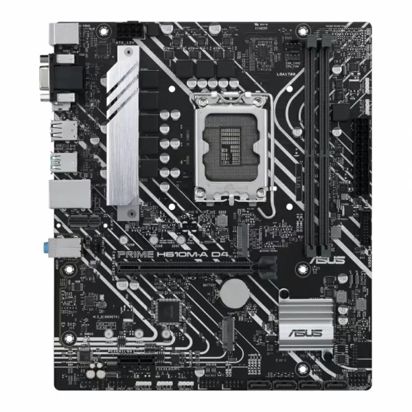 2 - Asus Prime H610M-A D4 Intel H610 LGA 1700 micro-ATX DDR4 Motherboard