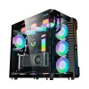 1 - 1st Player Steampunk SP9 m-ATX ATX Gaming Case - Without Fans
