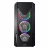 2 - 1st Player DKD5 Tempered Glass ATX Gaming Case - With M1 Cooling Kit + M1 ARGB Fan