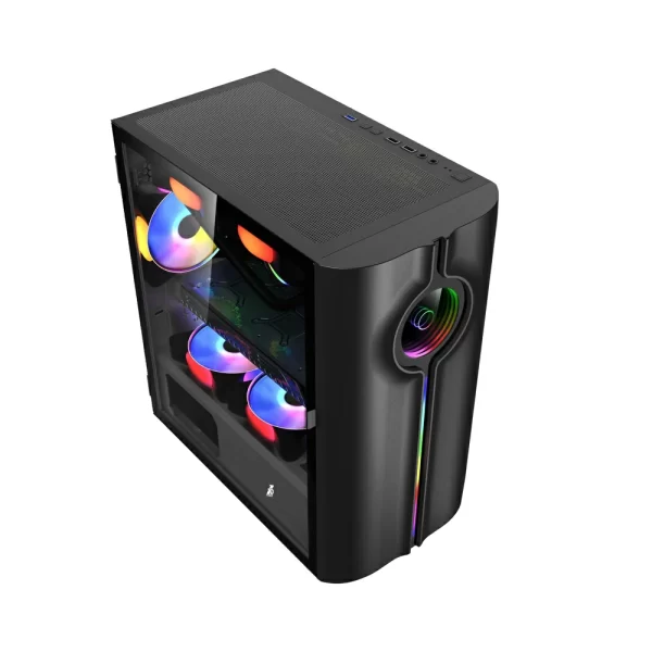 2 - 1st Player IS3 m-ATX Black Gaming Case